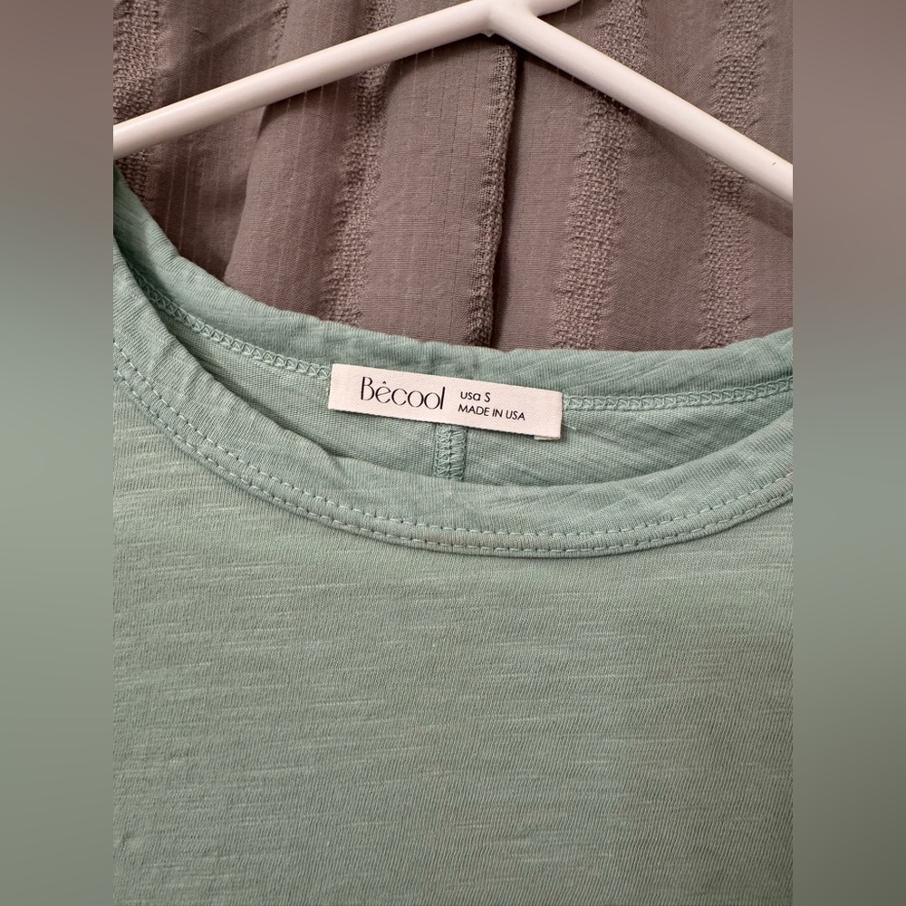Carolina Basic Tee - Mint - image 2